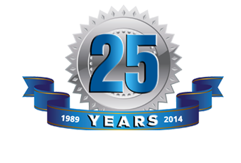 25 years of service excellence